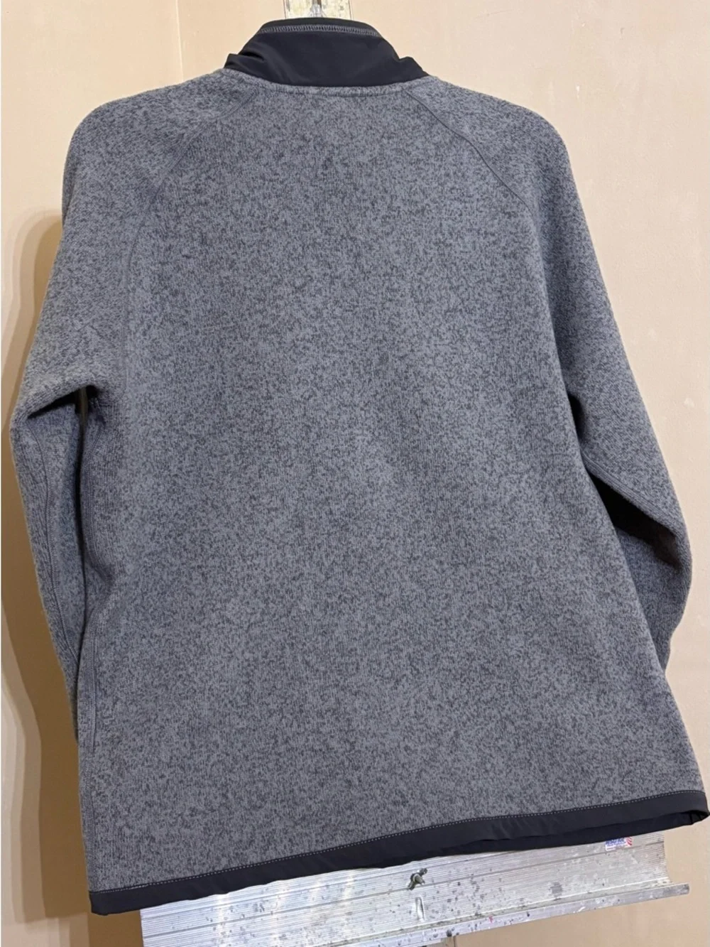 The North Face Men's Gordon Lyons 1/4 Zip Fleece Pullover Sweater Gray Sz Small